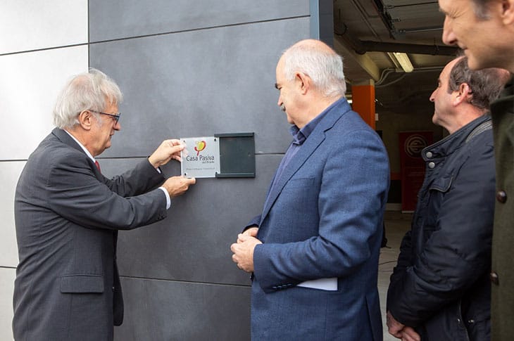 EN Navarra Building Forum, Wolfgang Feist inaugura en Mutilva edificios PassivHaus